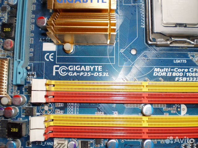 Материнская плата GigaByte GA-Р35-DS3L