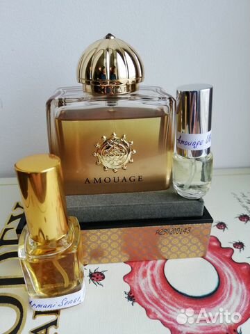 Armani sensi, amouage ubar