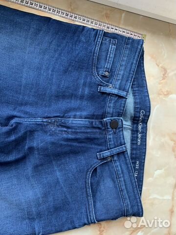 Джинсы Calvin Klein темно синие