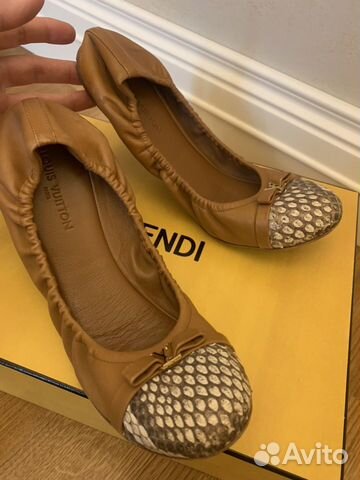 Балетки лодочки Louis Vuitton