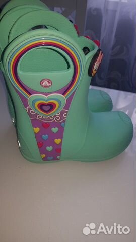 Сапоги резиновые детские crocs С13 (30-31)