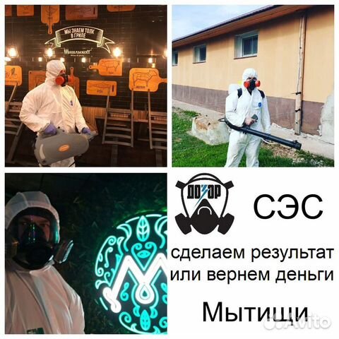 Уничтожение Клопов Тараканов Клещей Кротов Мышей
