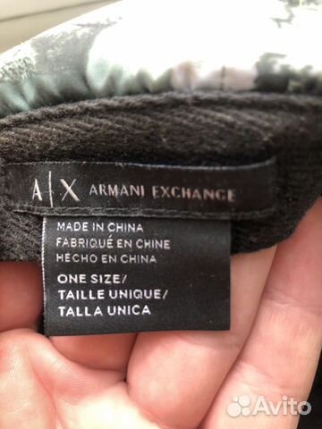 Кепка Armani exchange Кепка Armani exchange