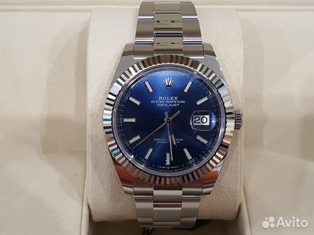 Rolex Datejust 126334 синие 2019 год