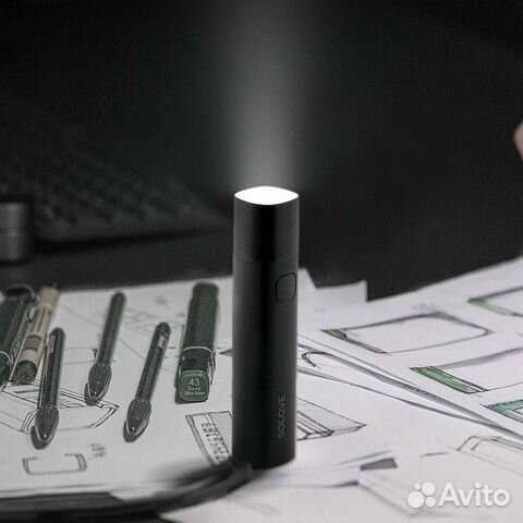 Фонарик + ночник Xiaomi solove X3s 3000mAh Фонарик + ночник Xiaomi solove X3s 3000mAh