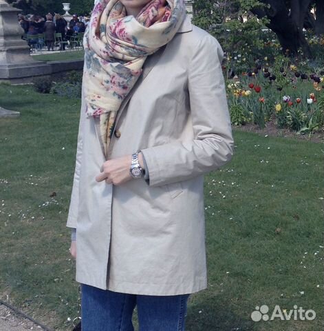Плащ/тренч massimo dutti