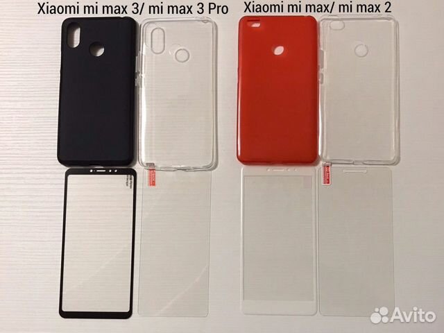 Чехол, стекло Xiaomi Mi Max/Mi Max2/Mi Max3