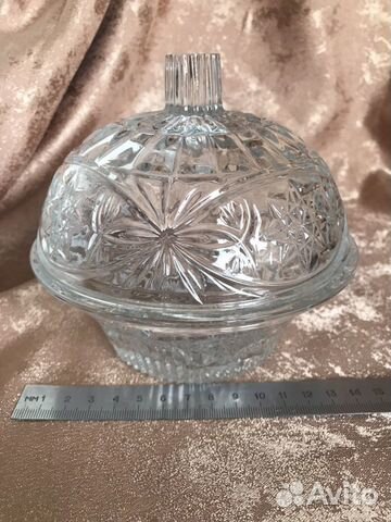 Вазы для конфет хрустальные