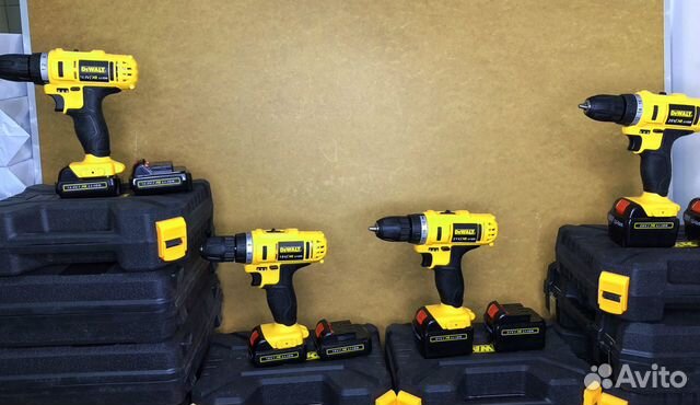 Шуруповерт Dewalt шуруповерты с гарантией новые
