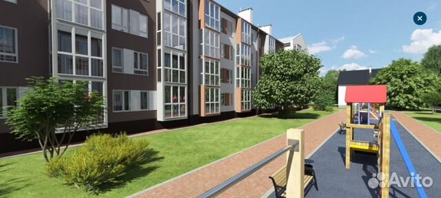 1-к квартира, 31 м², 1/4 эт.