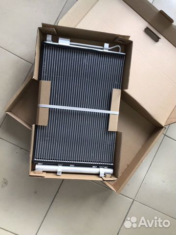 Радиатор кондиционера hyundai solaris,kia rio 2010