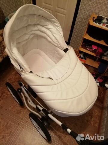 Детская коляска indigo carmen 2в1 экокожа Детская коляска indigo carmen 2в1 экокожа