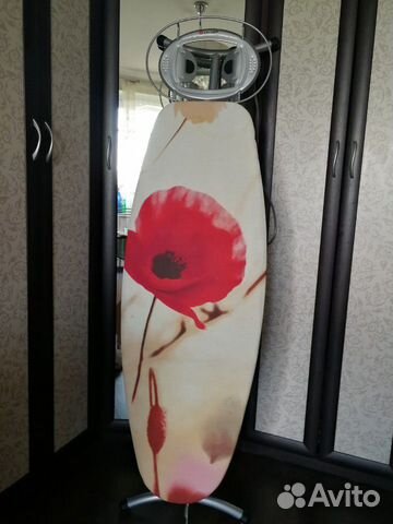 Гладильная доска с розеткой 120см Гладильная доска с розеткой 120см