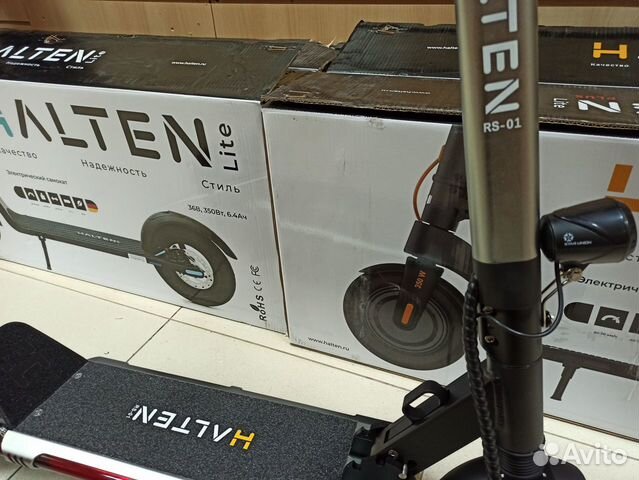 Электросамокат Halten RS-01 v.2 Silver