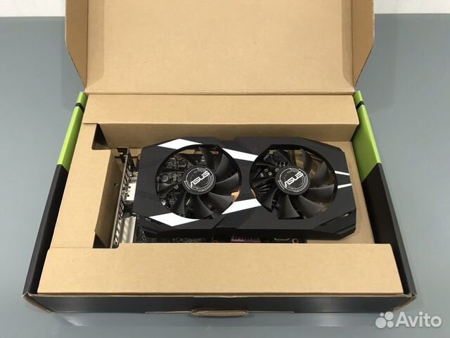 Видеокарта asus GeForce GTX 1660 Ti dual OC