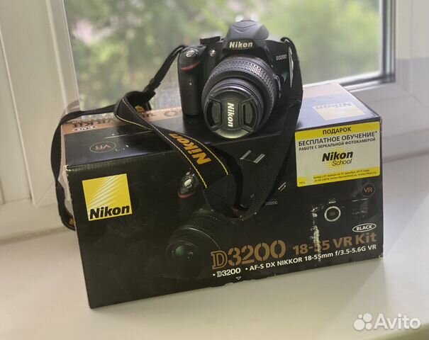 Цифровая фотокамера Nikon D3200 18-55 VR KIT Цифровая фотокамера Nikon D3200 18-55 VR KIT