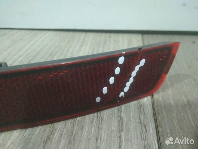 Катафот заднего бампера левый бу Skoda Octavia A7 Катафот заднего бампера левый бу Skoda Octavia A7