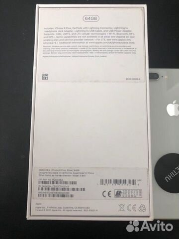 Телефон iPhone 8plus 64 white Телефон iPhone 8plus 64 white