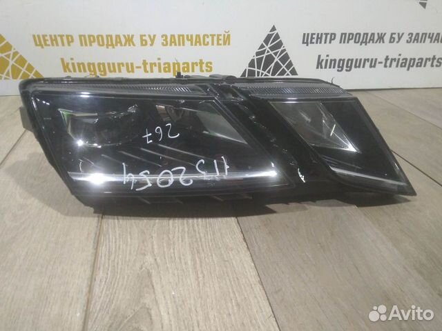 Фара лэд LED правая Шкода Октавия А7 рестайлинг
