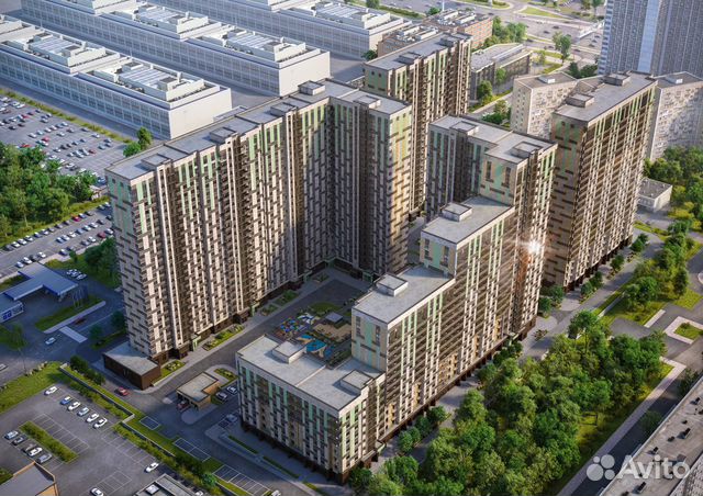1-к квартира, 41.3 м², 13/17 эт.