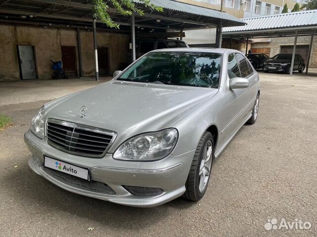Mercedes-Benz S-класс 5.0 AT, 2004, 262 000 км