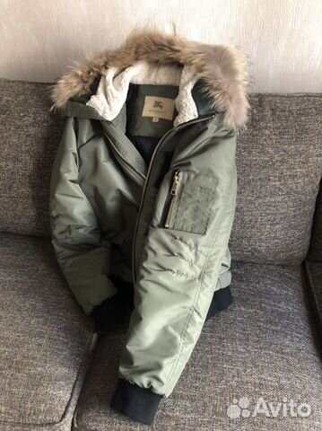 Куртка бомбер зимняя Burberry