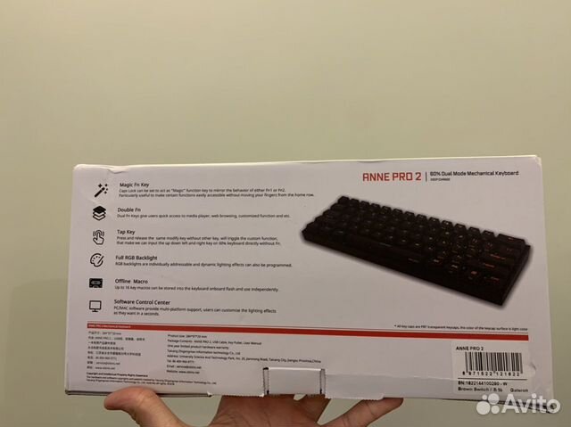 Механическая клавиатура Anne pro 2 Механическая клавиатура Anne pro 2