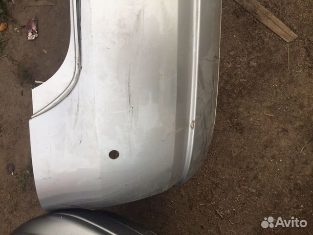 Volkswagen polo седан задний бампер