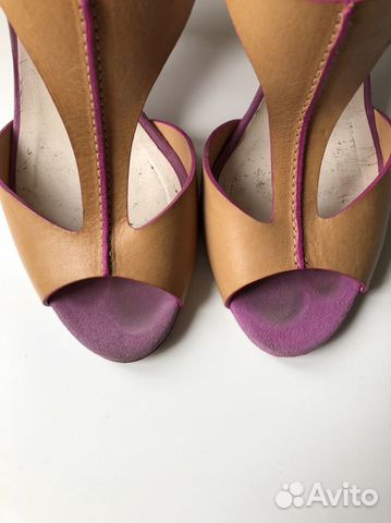 Босоножки кожаные Grey Mer, 37 размер Босоножки кожаные Grey Mer, 37 размер