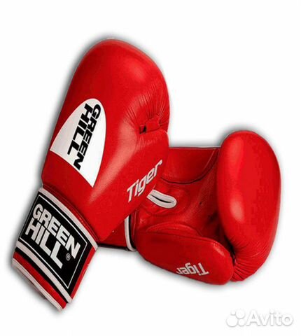 Перчатки боксерские tiger 12, 14, 16OZ Green Hill Перчатки боксерские tiger 12, 14, 16OZ Green Hill