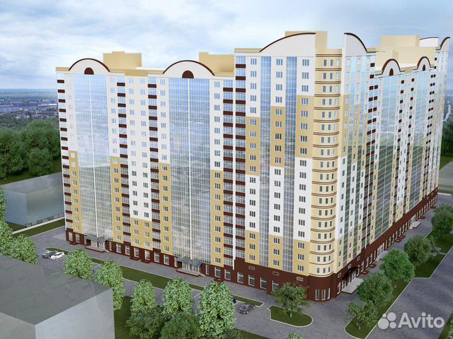 1-к квартира, 55.6 м², 12/18 эт. 1-к квартира, 55.6 м², 12/18 эт.