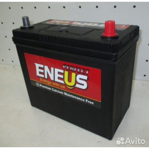 Аккумулятор 58 А/ч тонкое клеммы для японских авто