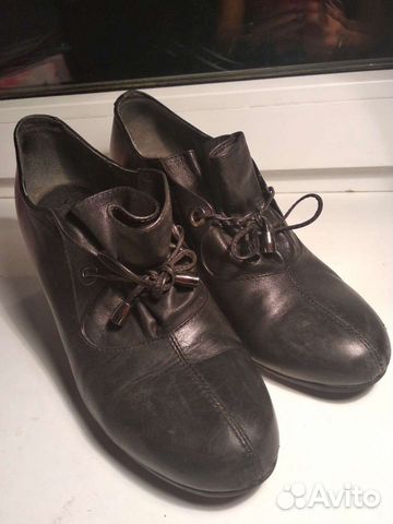 Туфли кожаные