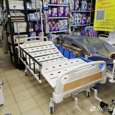 Кровать для лежачих больных механическая