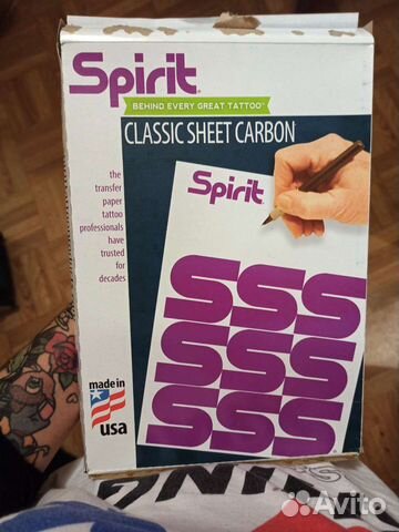 Трансферная бумага для перевода тату made in USA