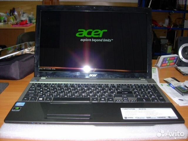 Acer v3-571 8-ми яд core i7 3612Q