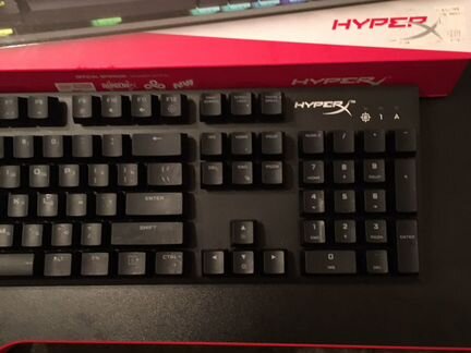 Клавиатура hyperx alloy fps rgb