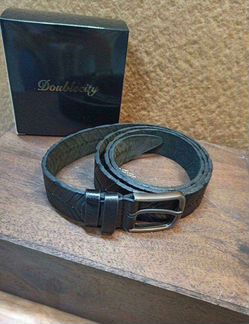 Ремень мужской кожаный