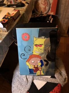 Картина 60/40 Симпсоны