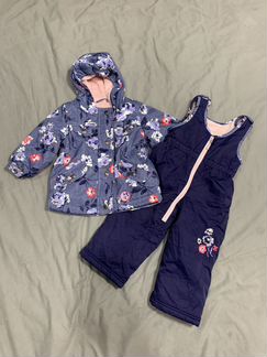 Костюм зимний на девочку 1-2 года deux par deux 86