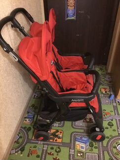 Прогулочная коляска для двойни Peg-Perego Aria Sho