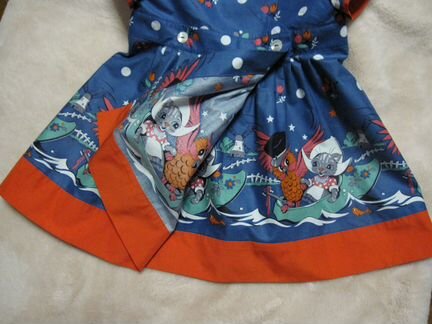 Дизайнерское платье для девочки. Hand made