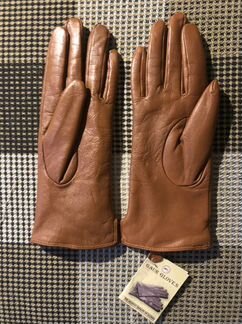 Перчатки женские кожаные новые
