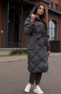 Пальто стёганное. Зимняя куртка