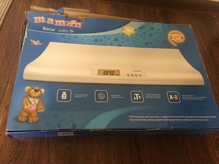 Детские весы Модель sbbc212. Maman