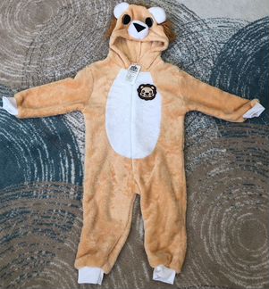 Новогодний костюм львёнка 74р