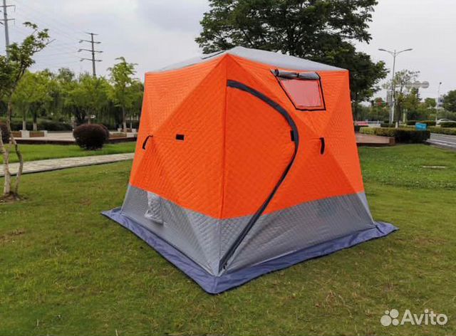 Зимняя палатка куб утепленная MIR 2017 240х240х220