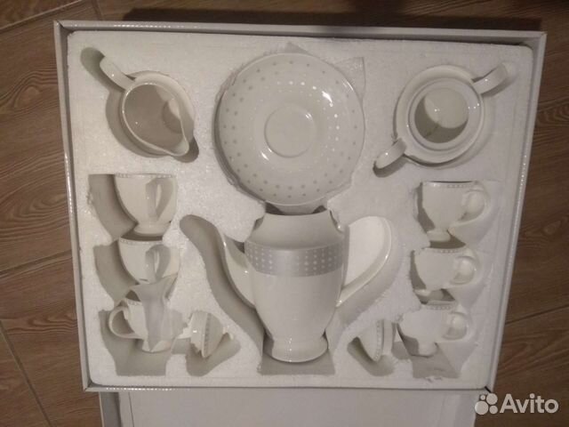 Чайный сервиз костяной фарфор japan