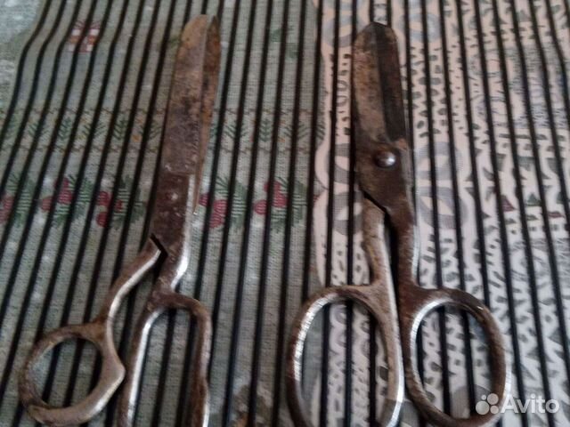 Ножницы старинные портняжные