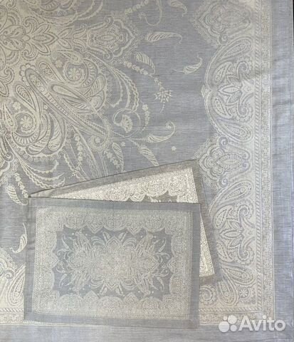 Скатерти салфетки 178х229 лен хлопок Williams Sono